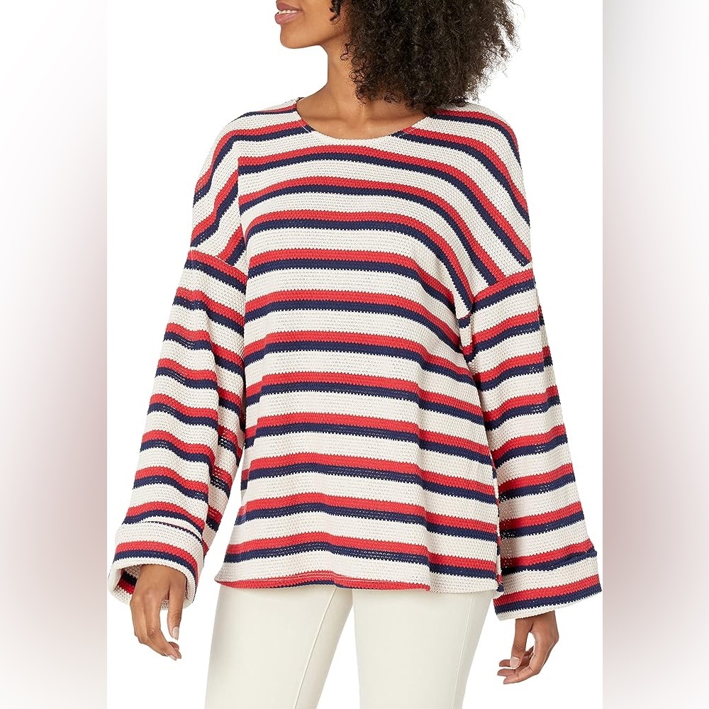 Show Me Your MuMu Daytime Pullover - Patriot Stripe Knit
